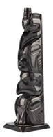 UNIDENTIFIED HAIDA ARTIST, Model Totem Pole, c. 19