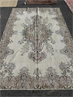 Oushak Handmade Rug 6'8" X 10'