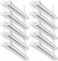 OOOLED 10 Pack LED Shop Light 4FT, 42W 4800LM 5000