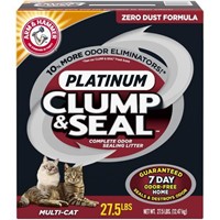 Arm & Hammer Clump & Seal Platinum Cat Litter $26