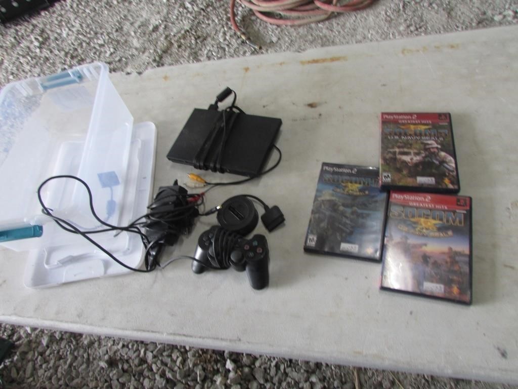 play station 2 & games