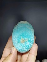 Blue Aragonite Plam