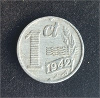 1942 - 1 Cent Foreign Coin