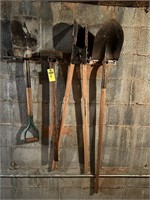 Yard Tools, Shovels, Post Hole Digger,