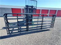 3- 12ft & 1-10ft Black Gates-Some Damage