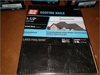 New 5lb Grip Rite 1 1/2" Roofing Nails