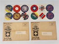 2) 1930'S SEAL CRAFT DISCS UNUSED W/ MAILER