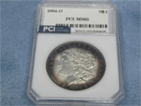 PCI Graded 1884-O Morgan Silver Dollar 90% Silver