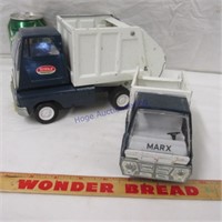 1 Tonka & 1 Marx dump truck