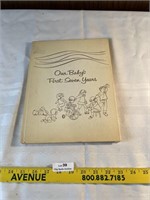Vintage Unused Vincennes Baby Book - See Pics