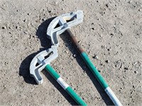 (2) Greenlee Conduit Pipe Benders: 840 & 841