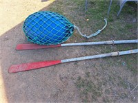 Buoy and set of oars