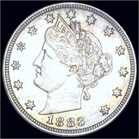 1883 Liberty Victory Nickel CLOSELY UNCIRCULATED