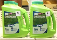(4) 5.85 lb. containers Agway grass repair kits,