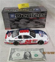 2001 GM Dealer #29 Kevin Harvick Die Cast Car
