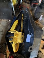 Electric chainsaw and case