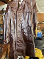 Men’s leather coat