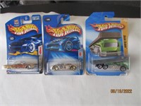 3 Sealed Hot Wheels 2002-03-09 Continental