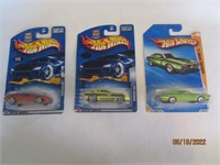 3 Sealed Hot Wheels 2002-09 Charger