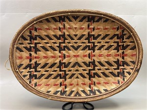 Amazon Yulcuana Hand Woven Oval Tray