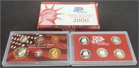 2000 10 Coin Silver Proof Set