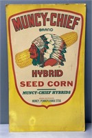 Muncy-Chief Seed Corn Advertising Sign