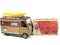 VTG Mattel Big Jim Dune Devil & Sports Camper