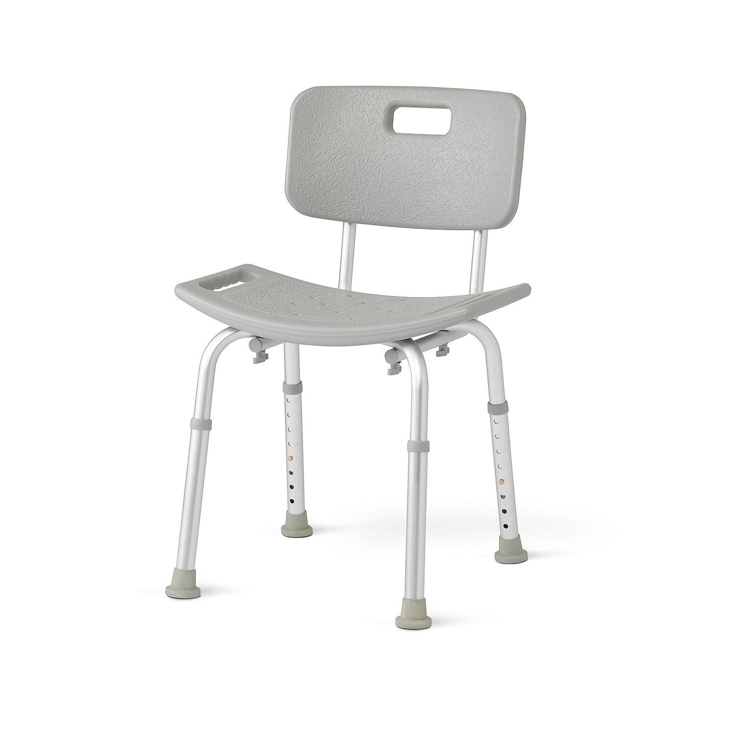 Medline Bath Chair  Bench  Seat - 400 Lbs