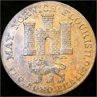 1792 Norfolk and Norwich Bolingbroke Conder Token