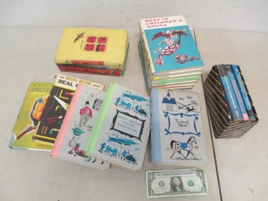 Lot of Vintage Series Books - Junior Deluxe