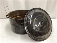 Canner with lid and insert