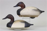 Wildfowler Decoy Factory, Lot of Two Canvasback