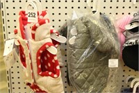 (29) assorted sizes and styles of dog coats
