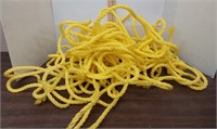 Yellow rope-(7 separate ropes ) 12 ft and 15 ft