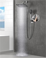 Veken 12 Inch High Pressure Rain Shower Head Combo