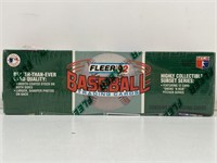 1992 fleer baseball factory set
