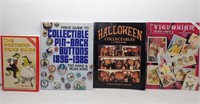 4 Reference Books: Halloween, Buttons, Postcards