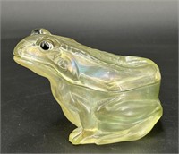 Covered Frog - ice green