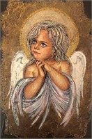"Little Guardian Angel"7,5x5Collectible Miniature