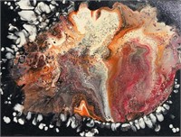 "Inferno" 12"x16”  Original Painting - Antanenka