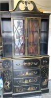 Vintage Asian Motif Cabinet