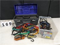 Kobalt Tool Box & Ratchet Straps