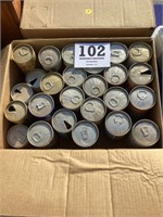 Box lot collectible beer cans
