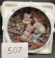 Kitten kitchen plate