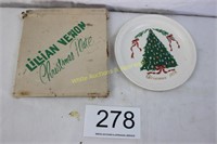 Lillian Vernon Christmas Plate 1978