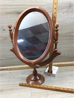 WOOD FRAMED DRESSER MIRROR WOOD FRAMED DRESSER MIR