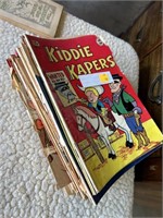 STACK OF COMIC MISSING COVER & MORE