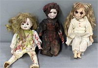 Ceramic Halloween Dolls