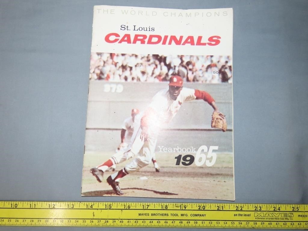 1965 St Louis Cardinals Yearbook