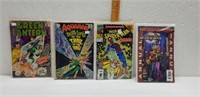Lot of 4 Comic Books- Green Lantern  Aqua